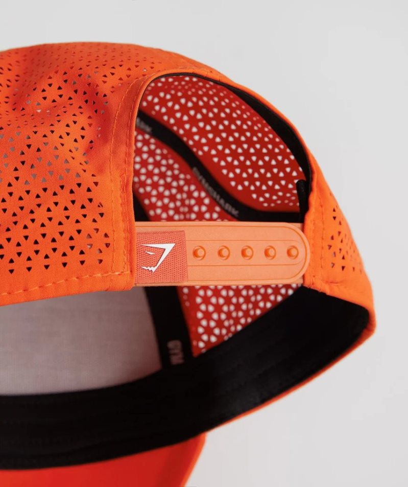 Gymshark Mesh Trucker Caps Orange | CA N0DA36